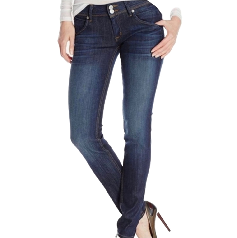 HUDSON Collin flap skinny jeans color Reid Size 27
